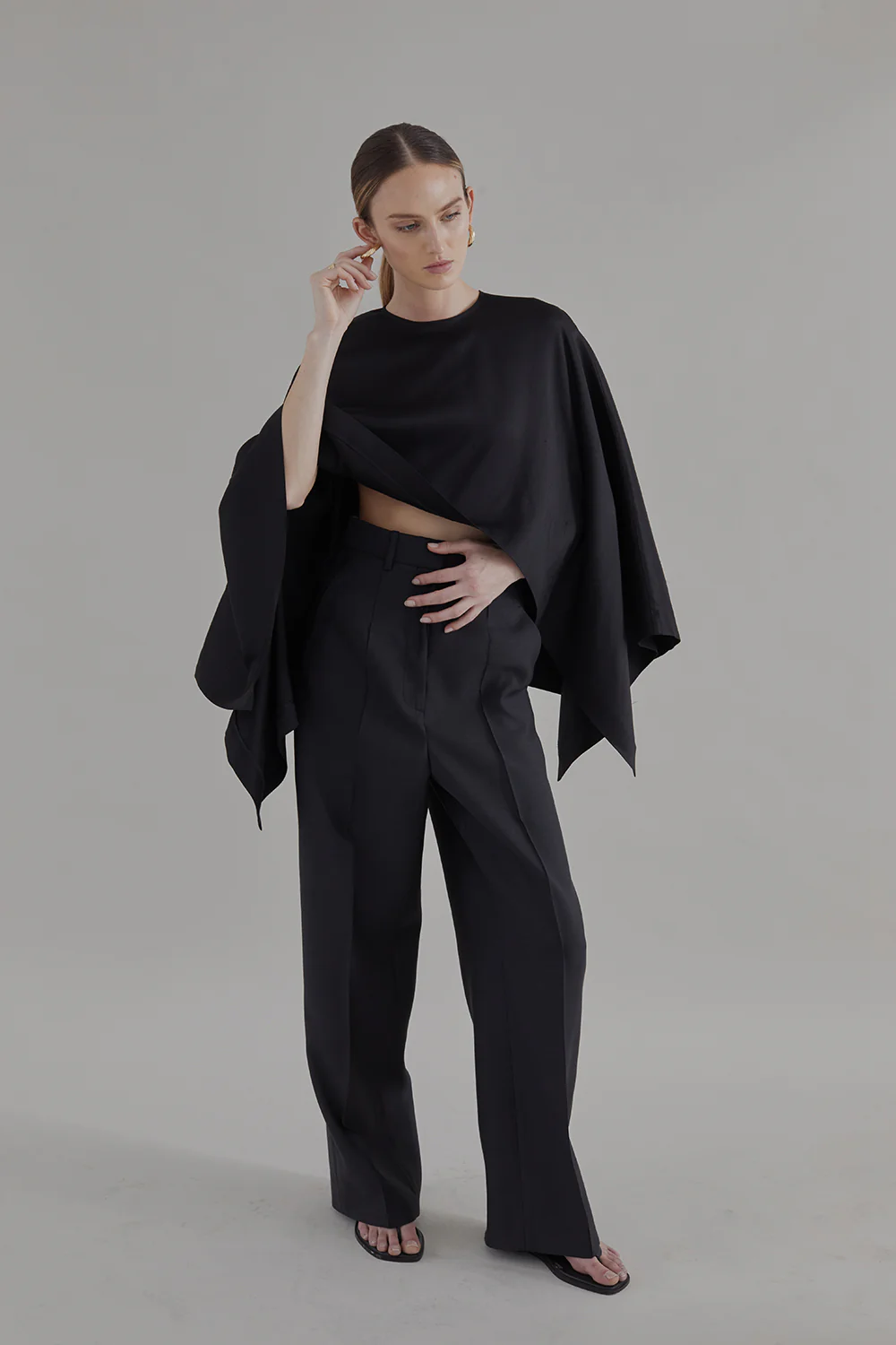 Abigail Trousers in Black - Image 4