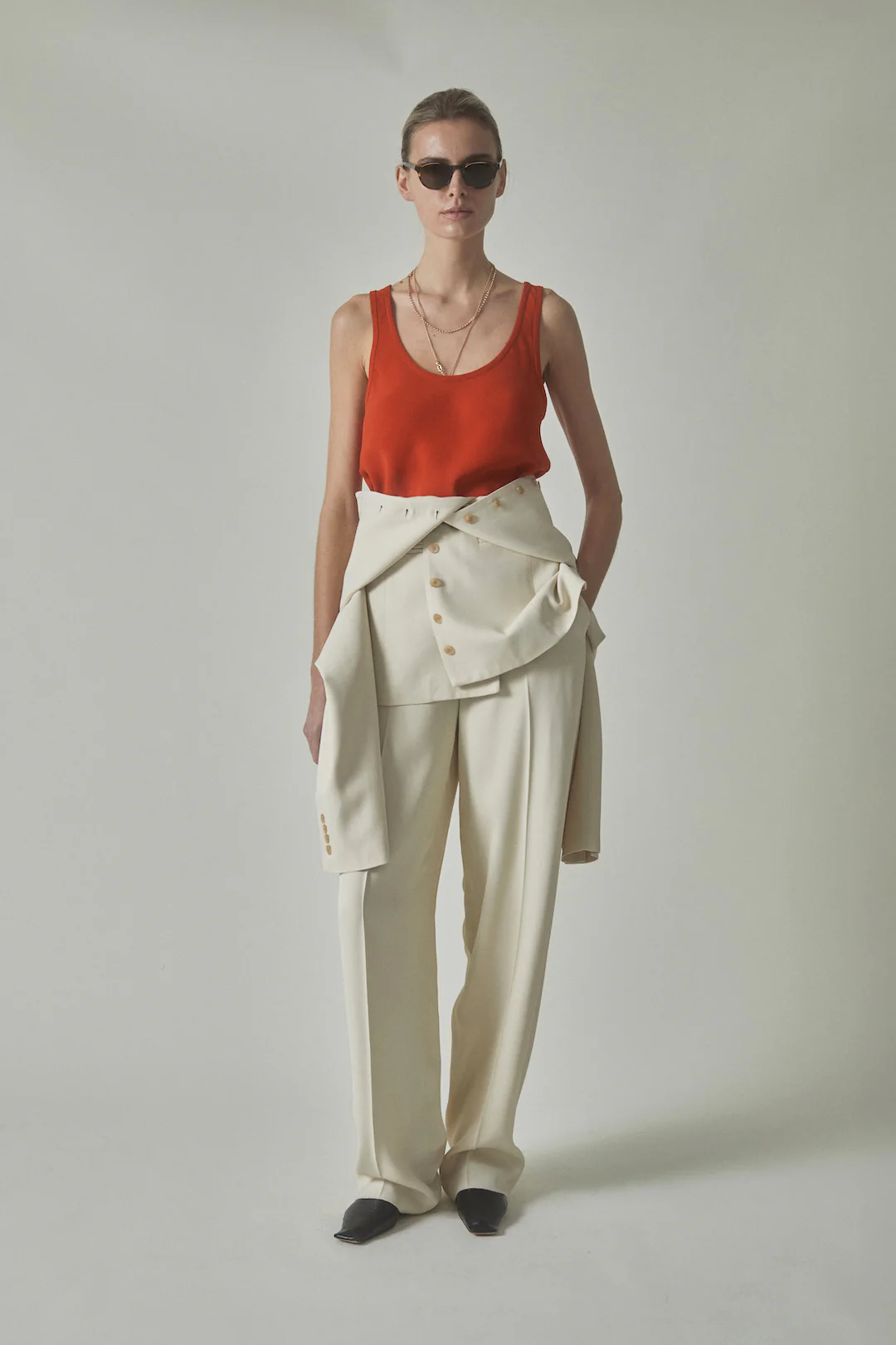 Adau Top in Blood Orange - Image 3