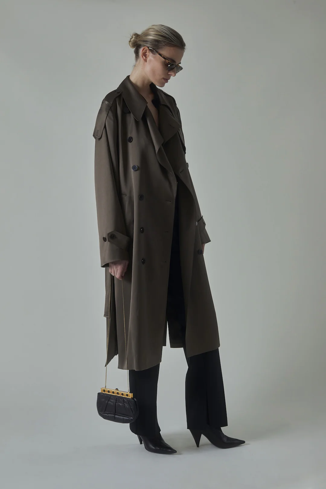 Maggie Silk Trench - Image 5