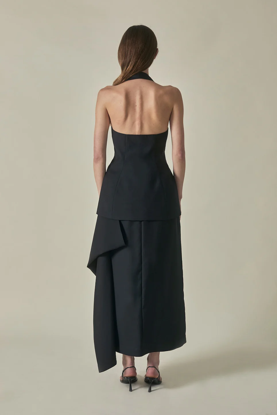Augusta Skirt in Silk Wool - Image 5