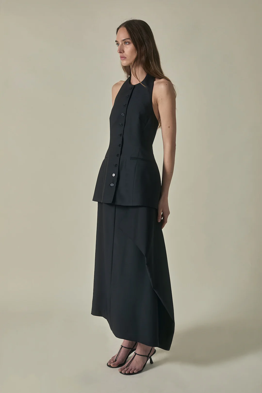 Augusta Skirt in Silk Wool - Image 6