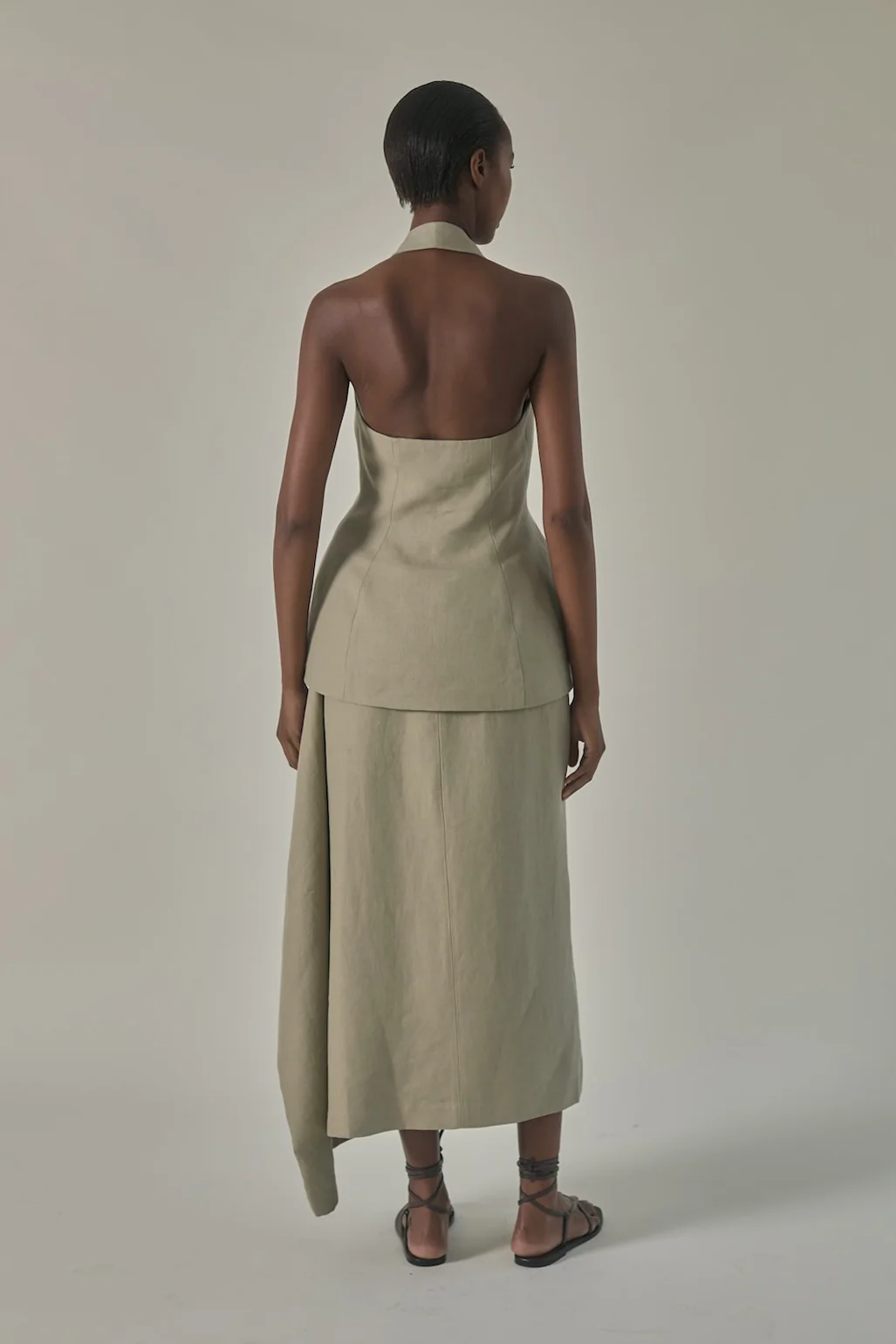 Augusta Skirt in Linen - Image 5