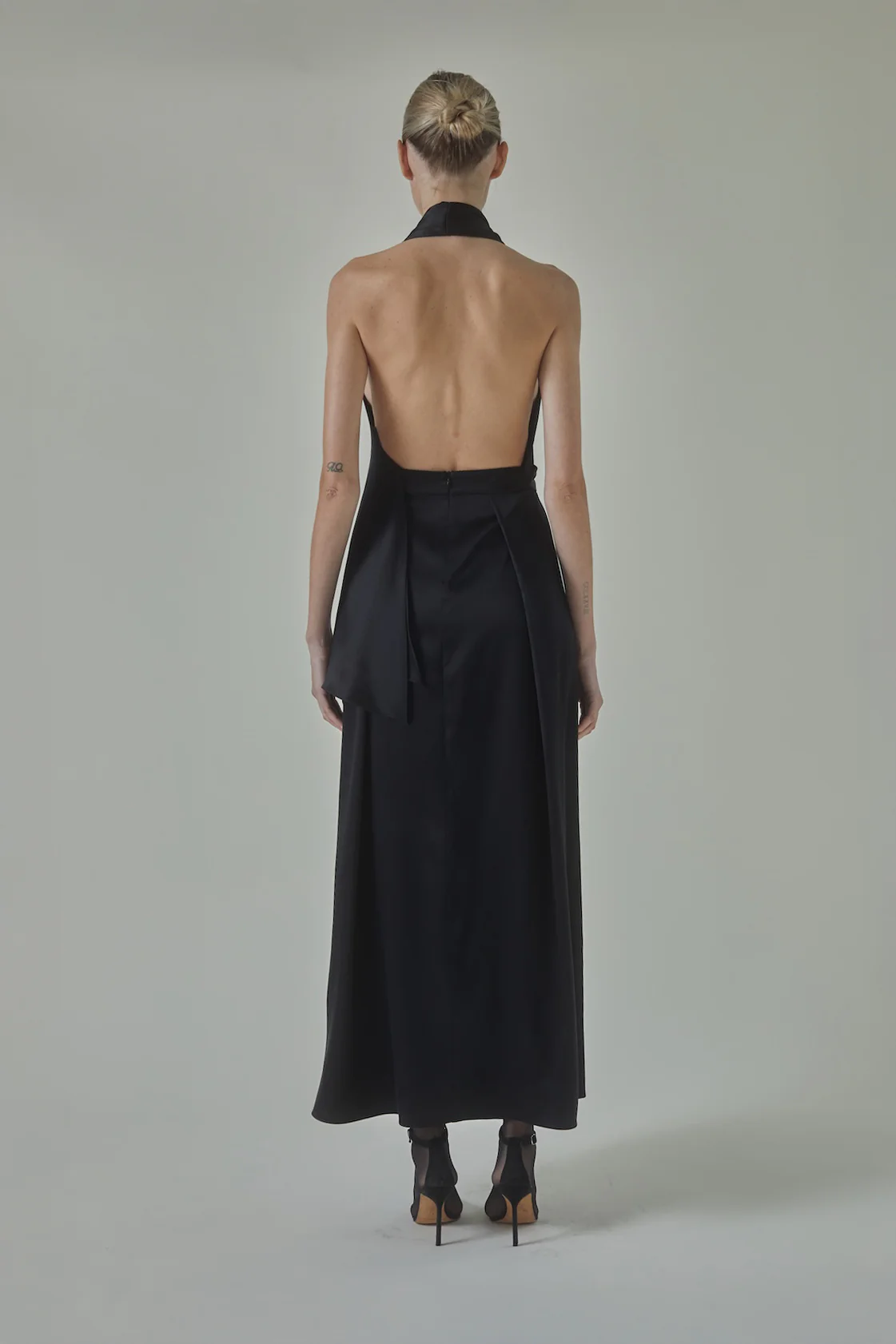 Barbara Dress in Satin - Image 5