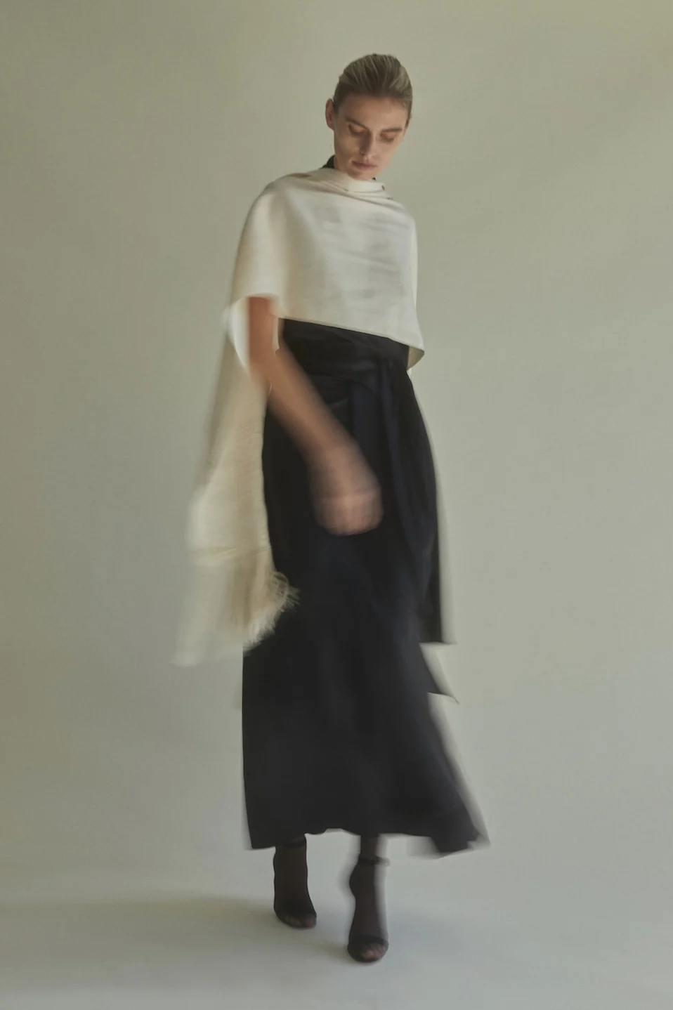 Barbara Dress in Satin - Image 7