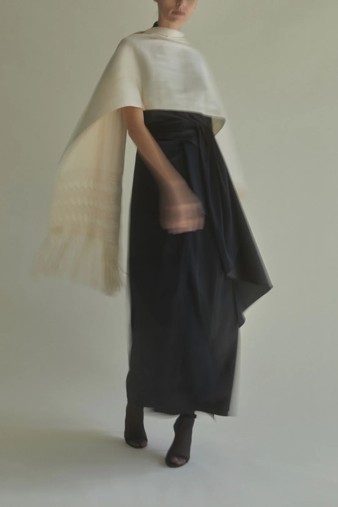 Barbara Dress in Satin - Image 9
