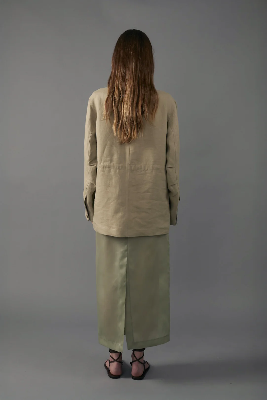 Barn Jacket in Linen - Image 6