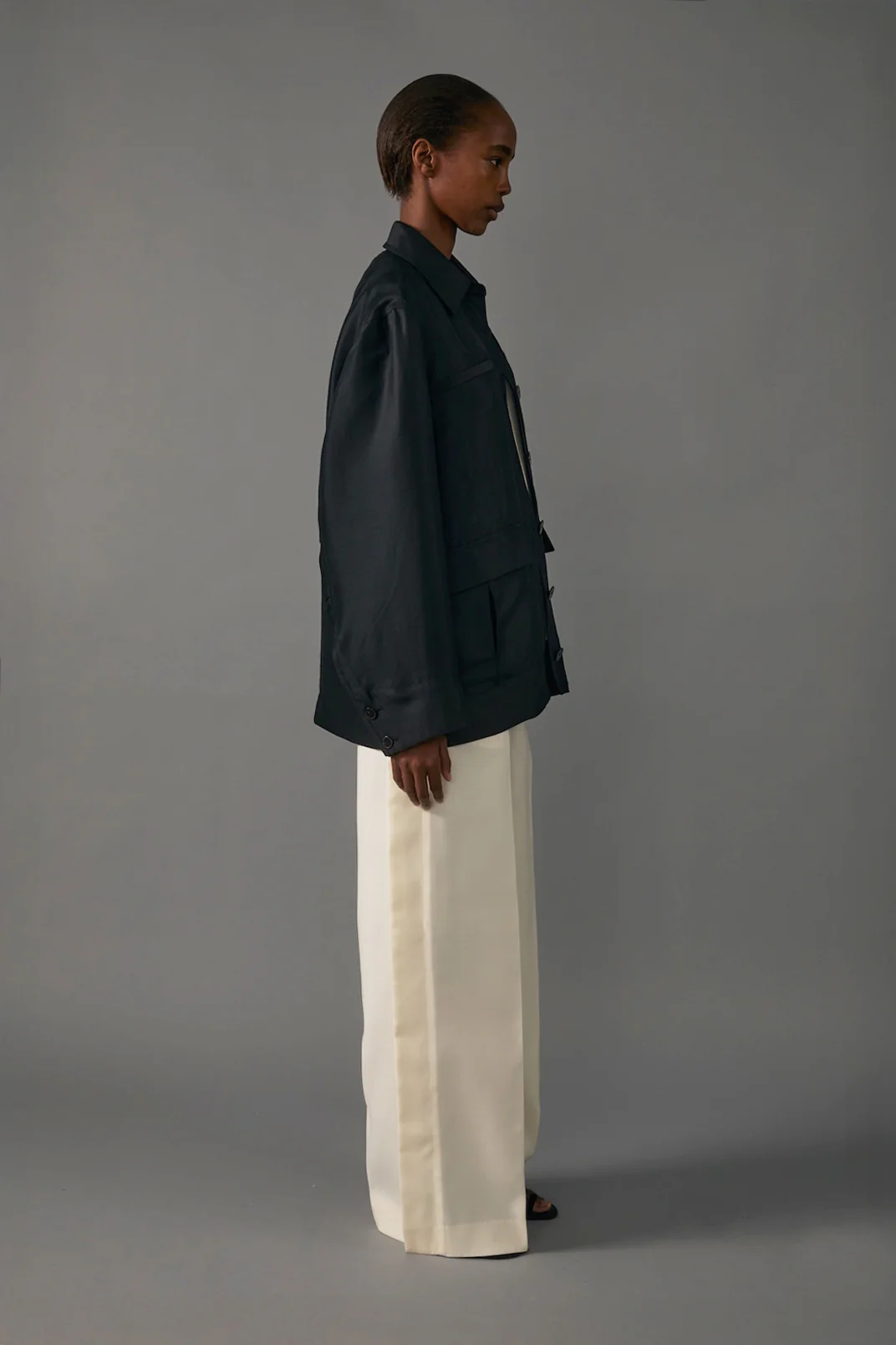 Barn Jacket in Silk - Image 4