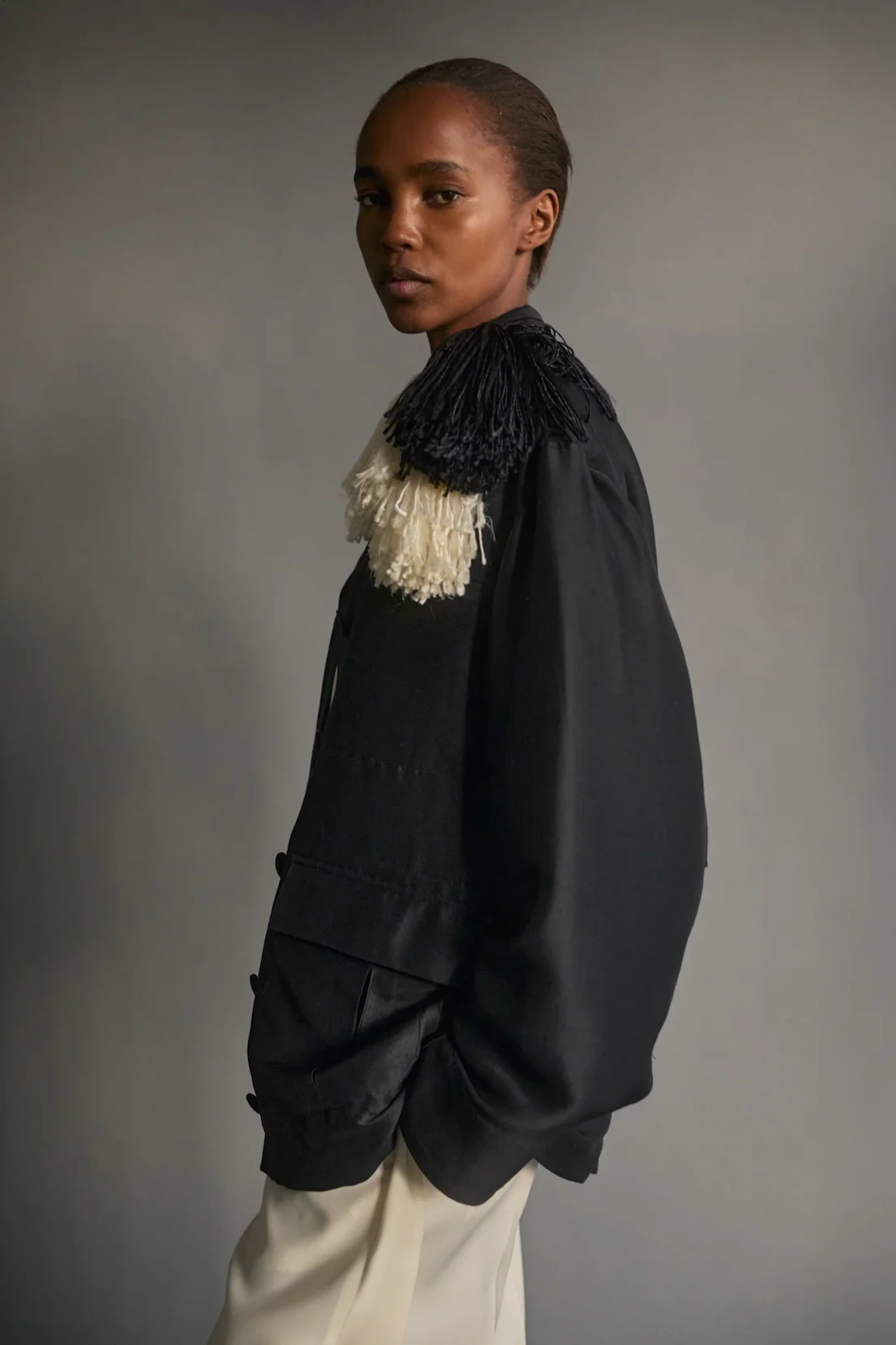 Barn Jacket in Silk - Image 9
