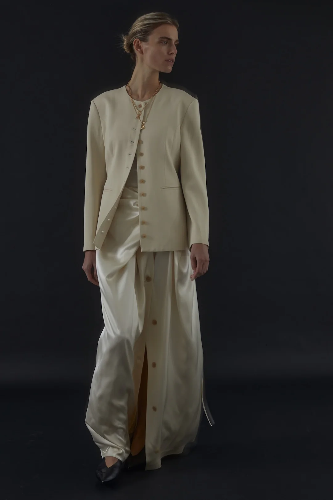 Catalina Blazer in Fluid Twill - Image 5