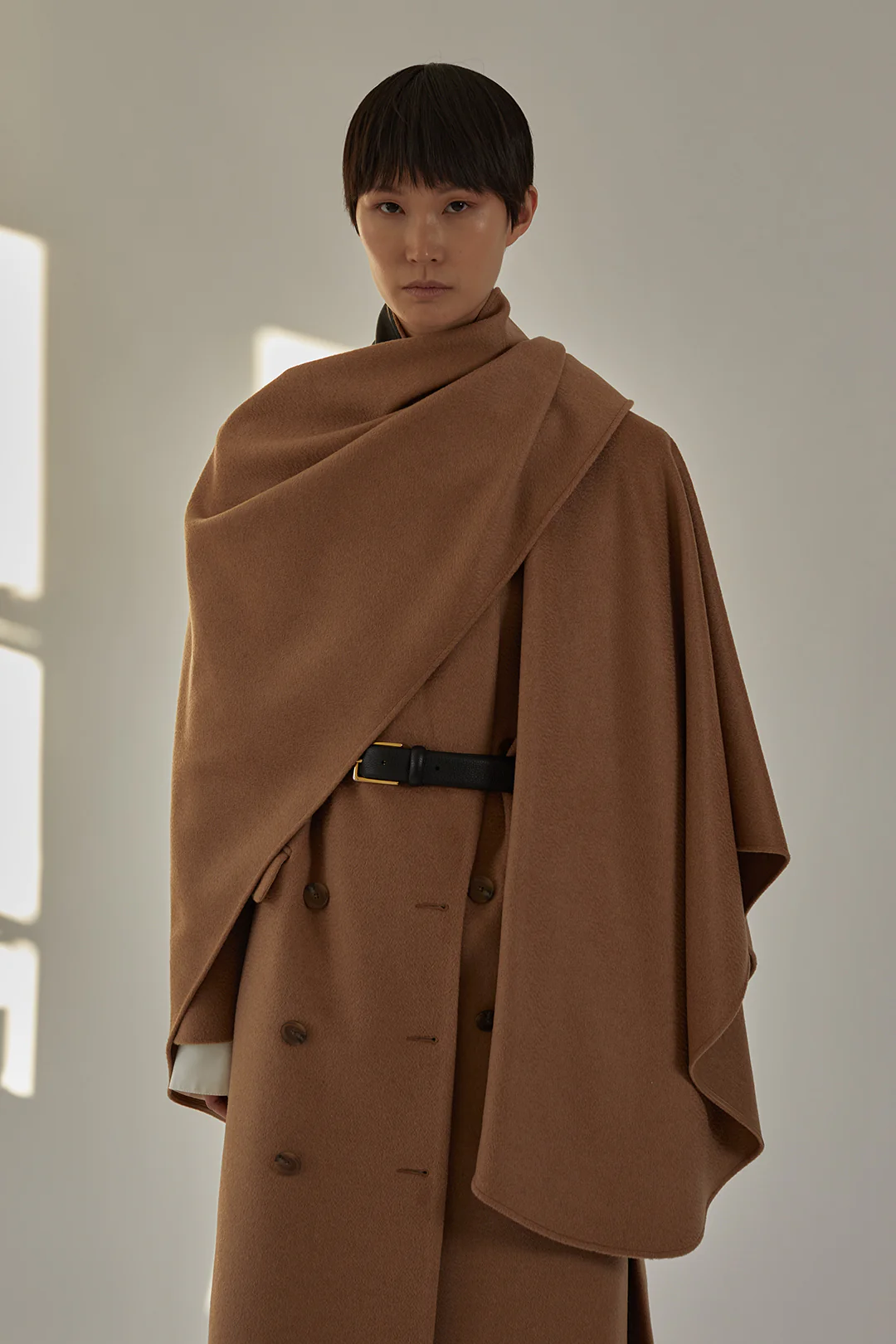 Danica Shawl in Camel - Image 8