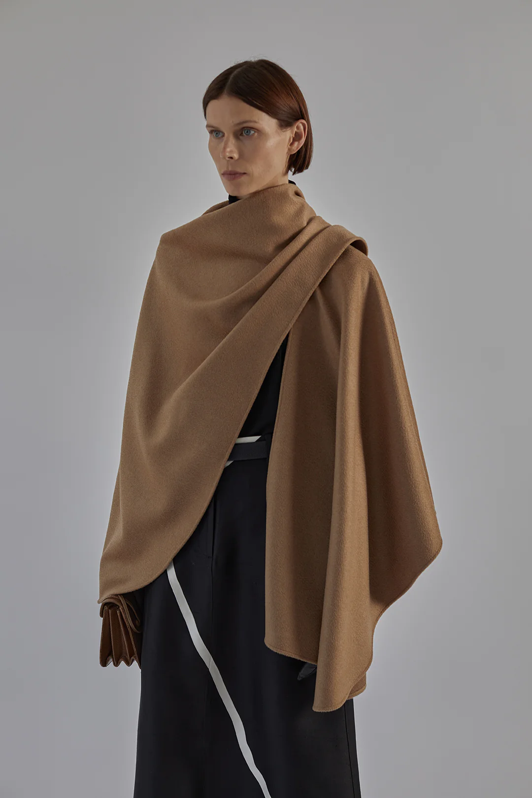 Danica Shawl in Camel - Image 9