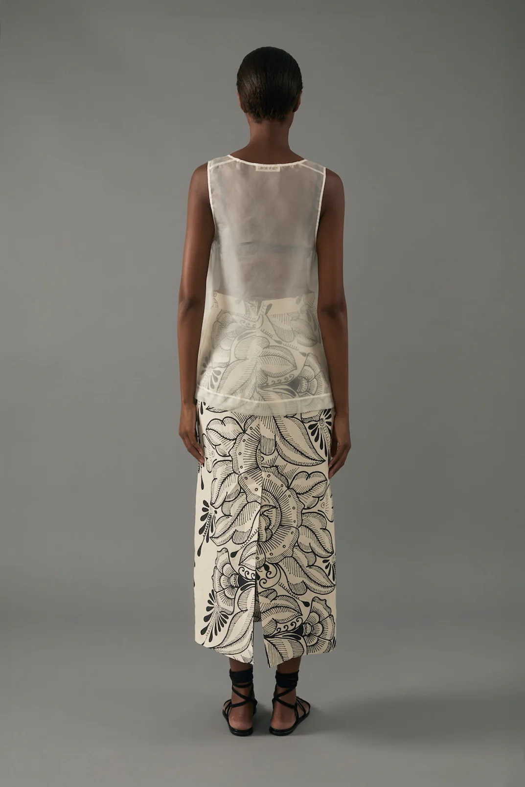Elaine Top in Organza - Image 3