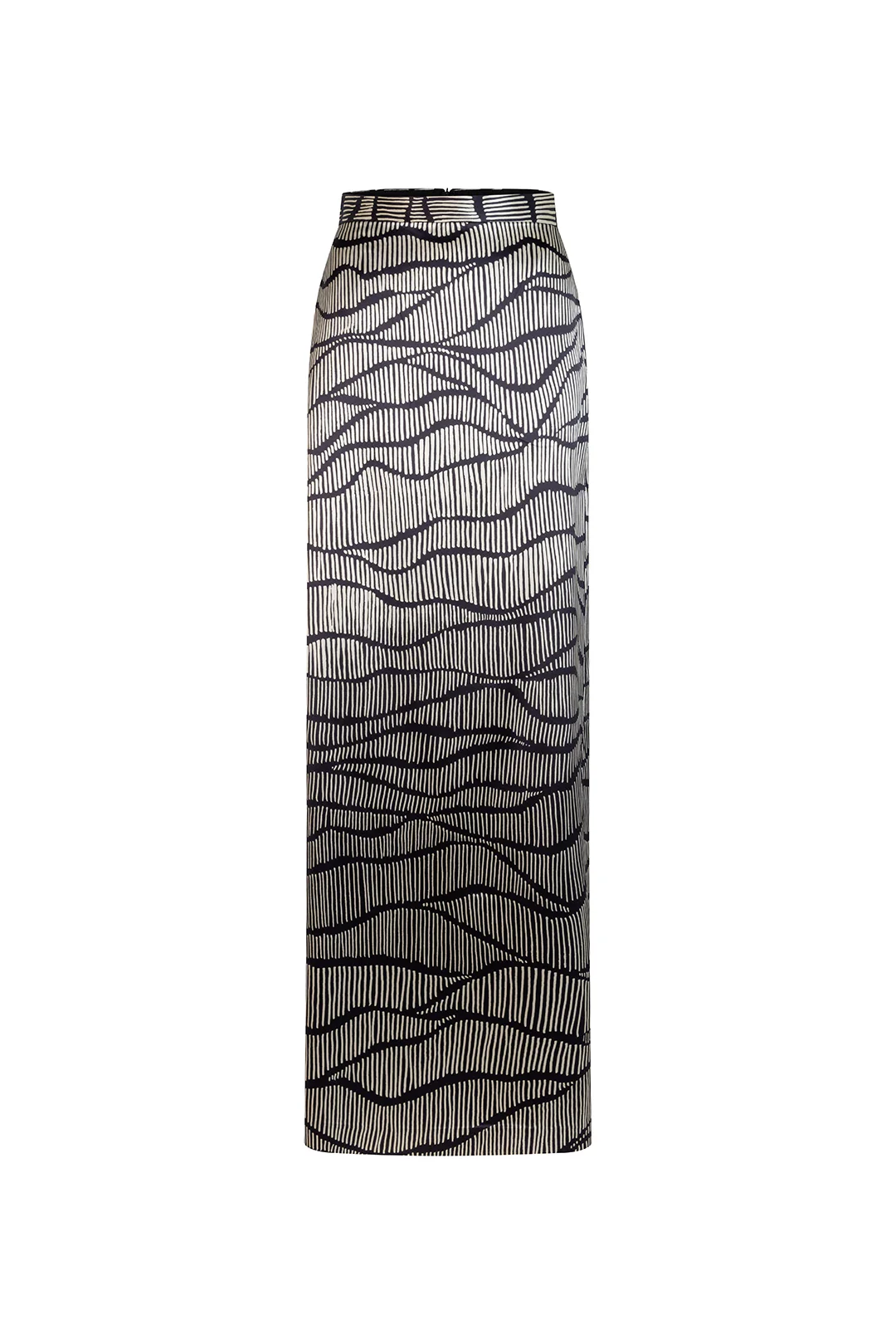 Ivanna Skirt in Linear Print - Image 2
