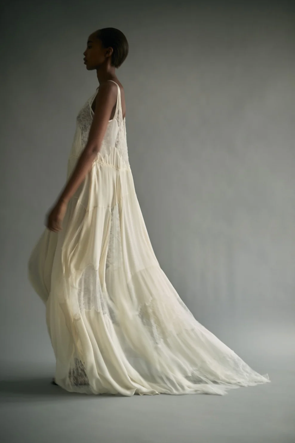 Josephine Dress in Ivory - Image 10