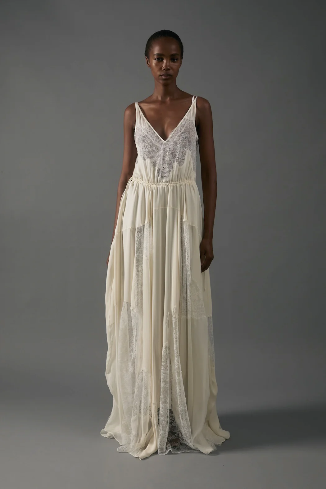 Josephine Dress in Ivory - Image 3