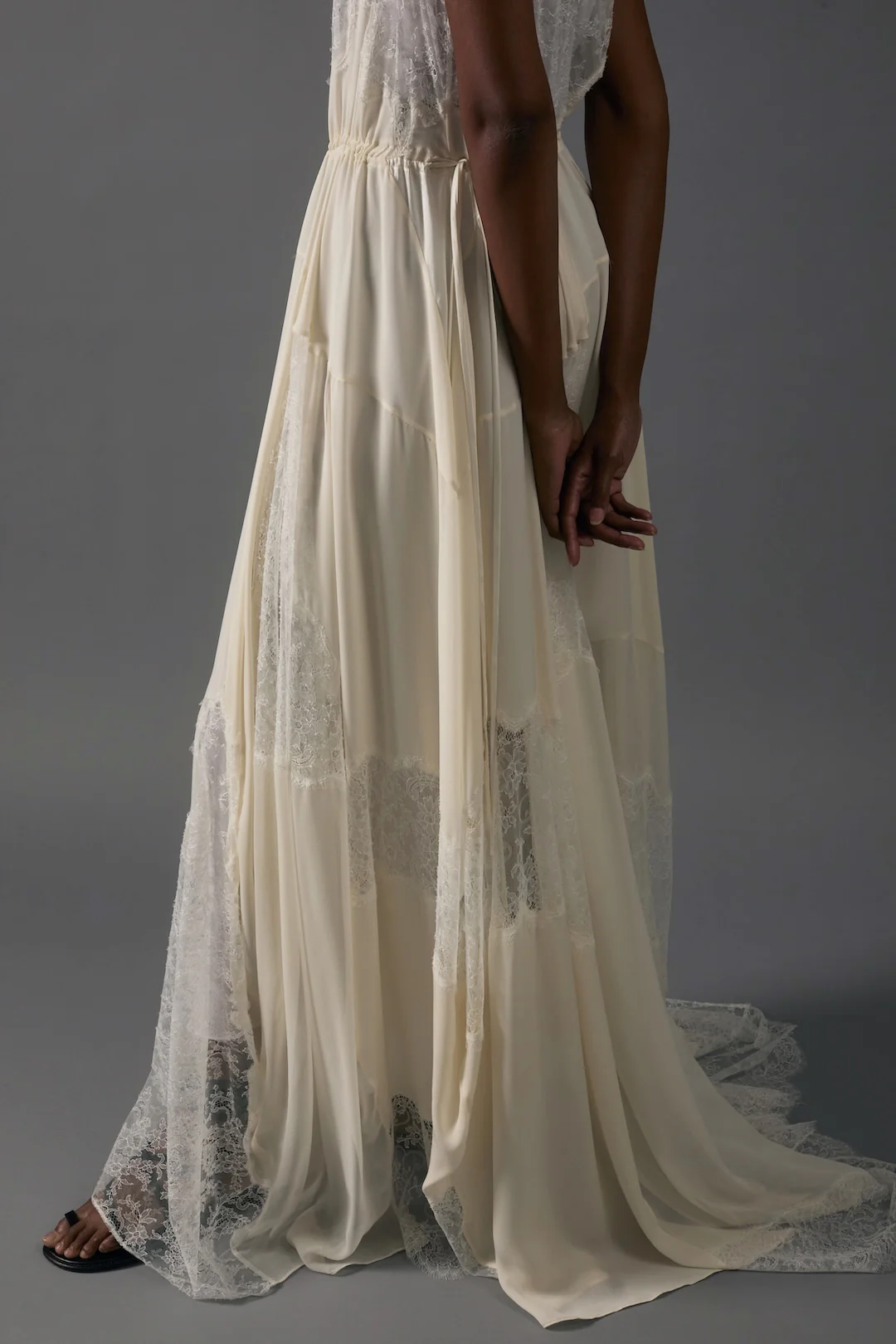Josephine Dress in Ivory - Image 8