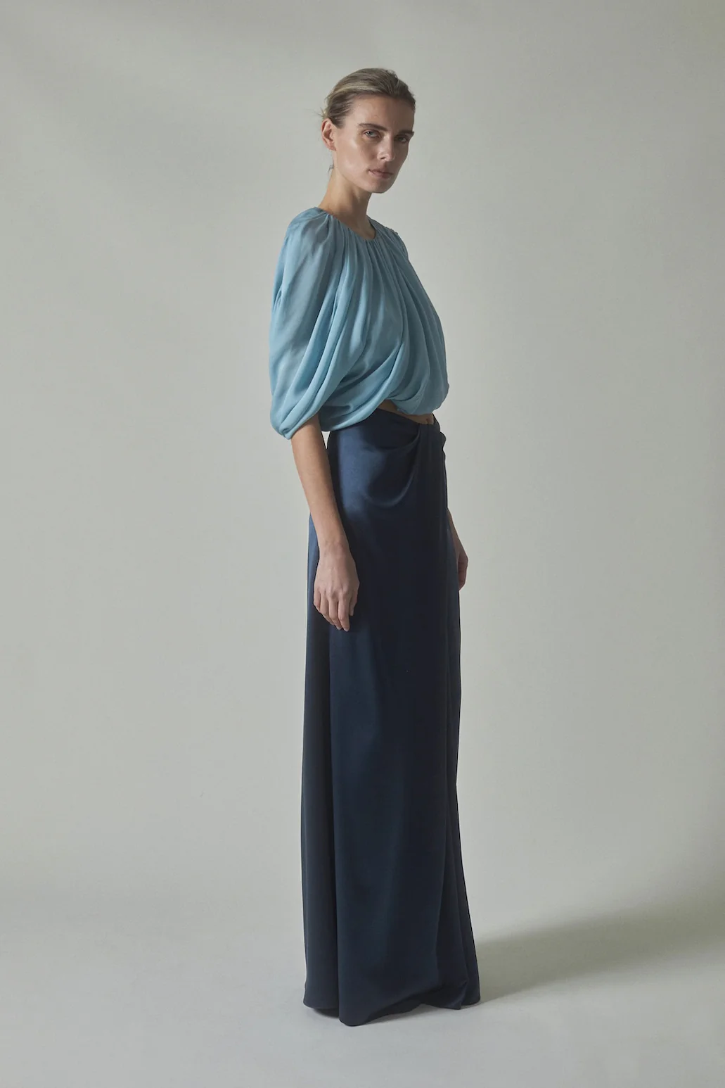 Leticia Skirt in Deep Teal - Image 3