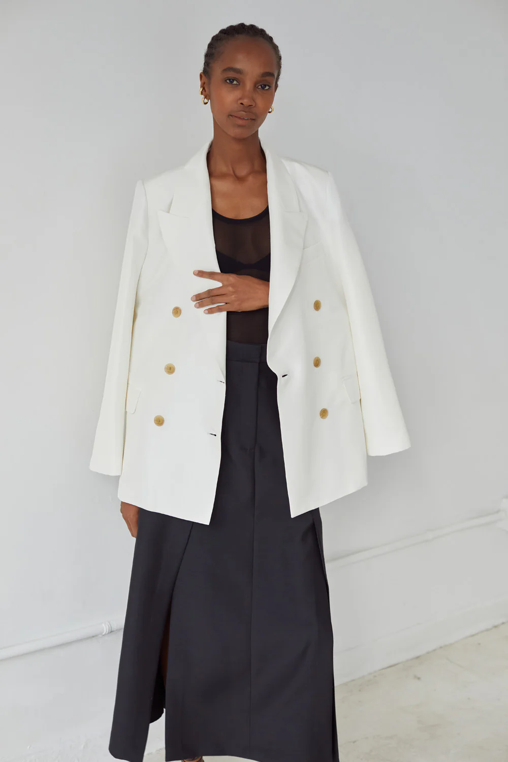 Luisa Blazer in Silk - Image 6
