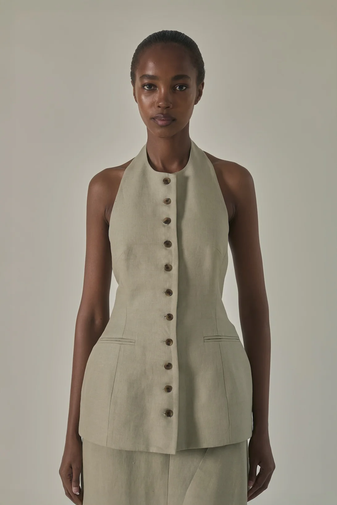 Lupita Top in Linen - Image 4