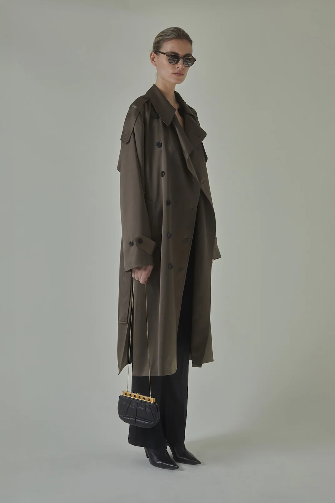 Maggie Silk Trench - Image 4