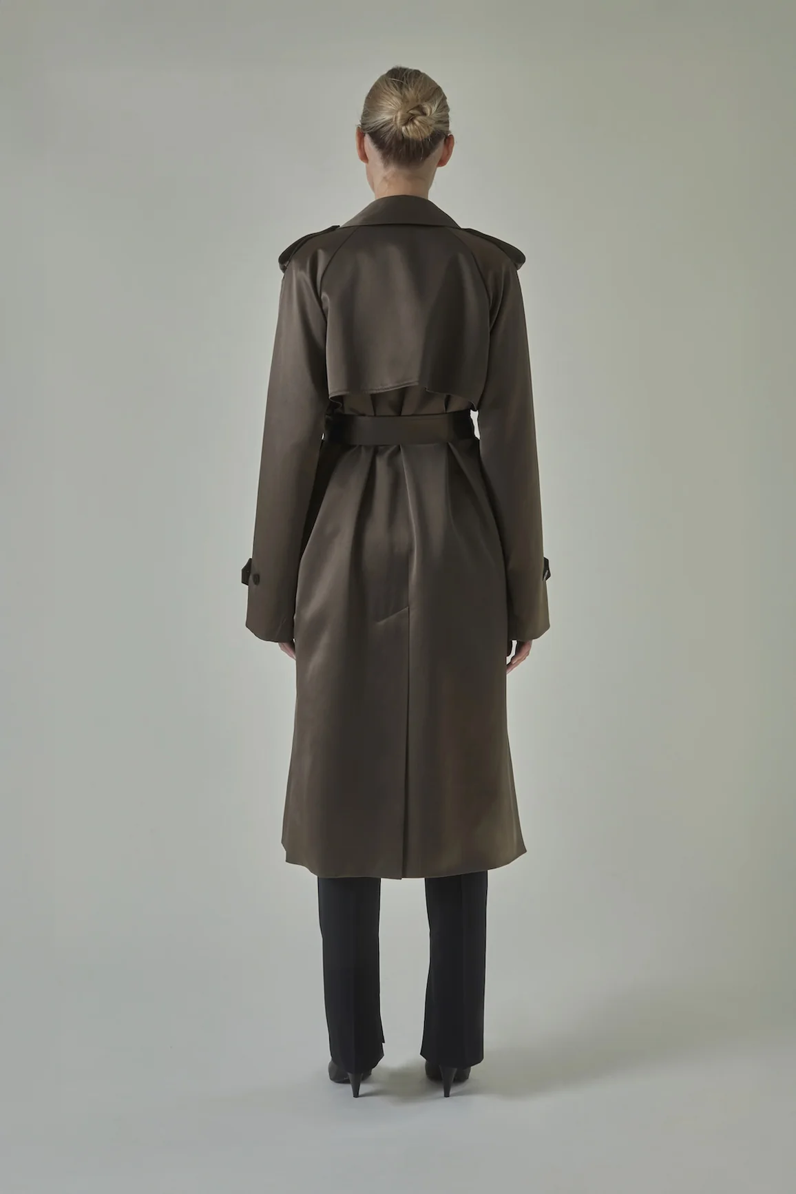 Maggie Silk Trench - Image 6