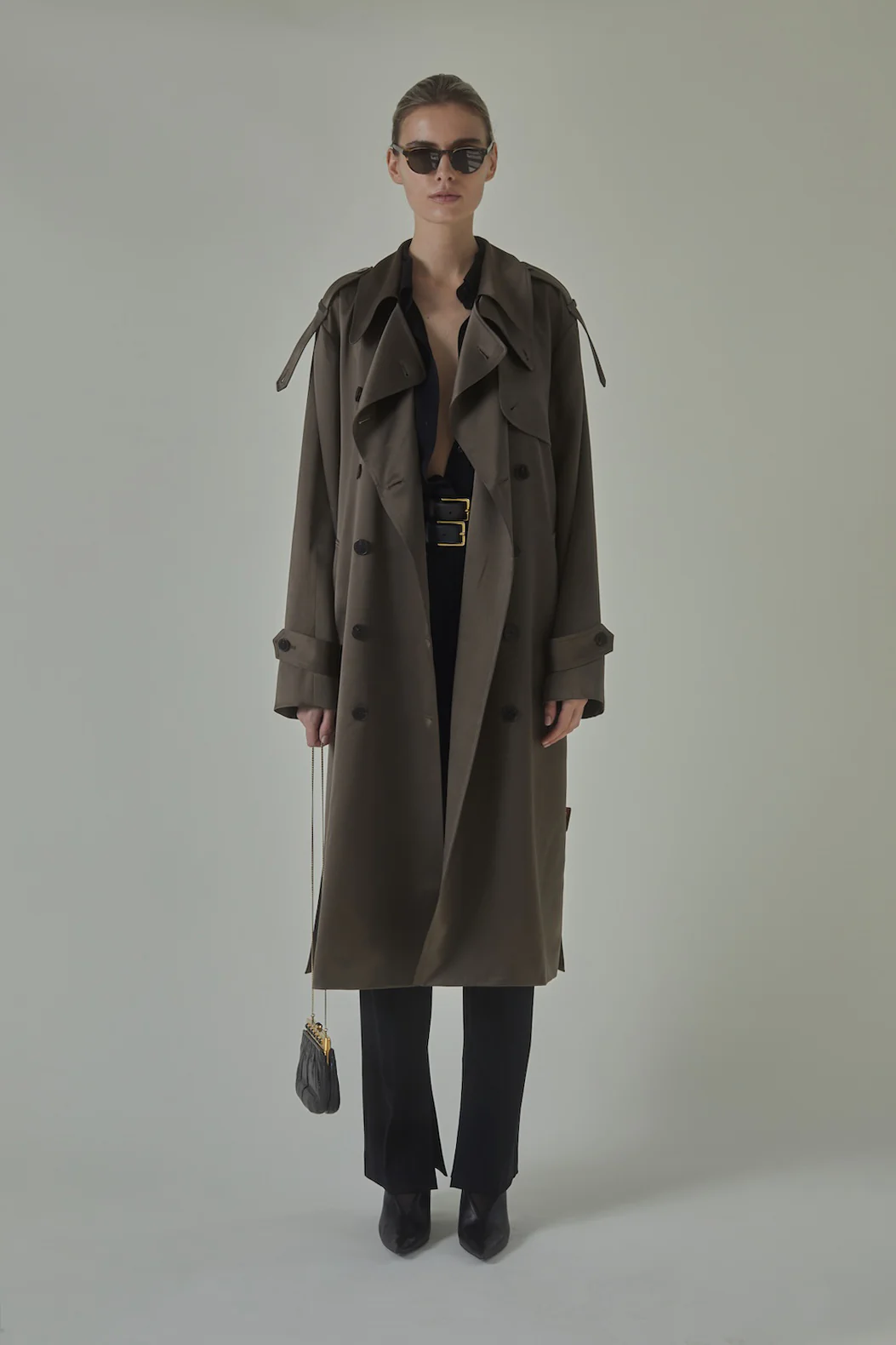 Maggie Silk Trench - Image 7