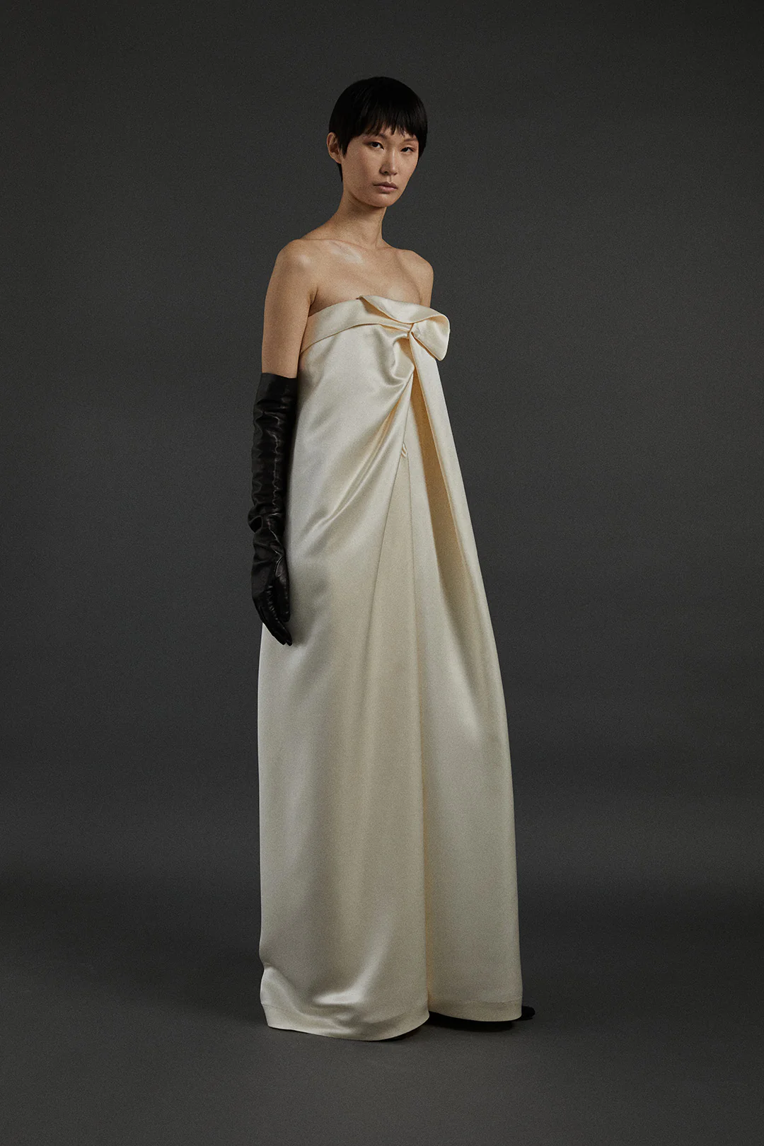 Manuela Dress in Satin - Image 5