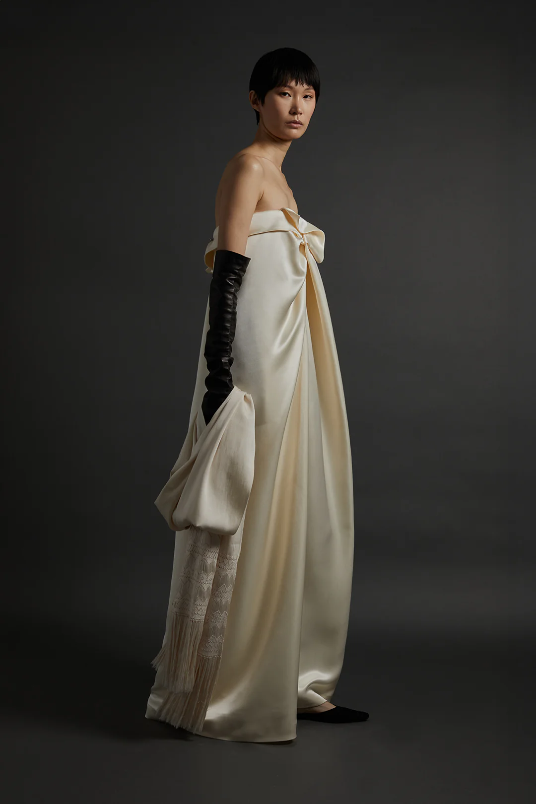 Manuela Dress in Satin - Image 9