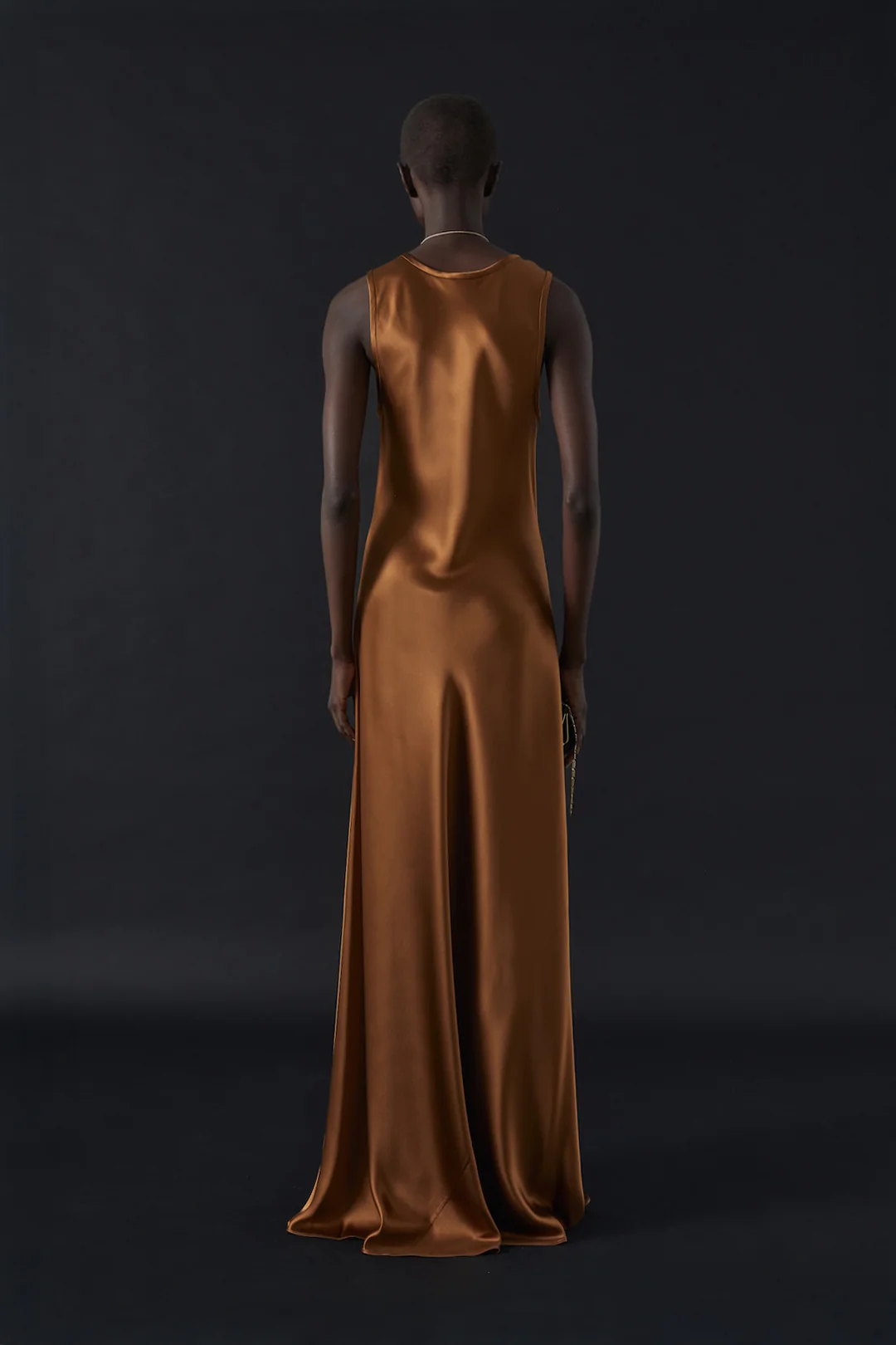 Margot Dress in Burnt Sienna - Image 4