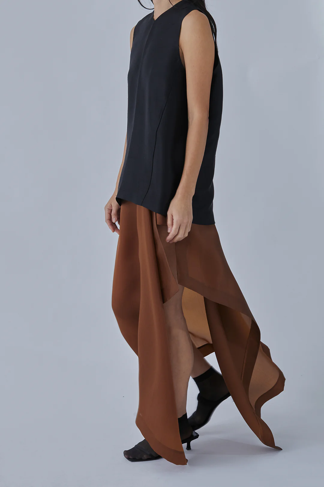 Mel Skort in Organza - Image 8