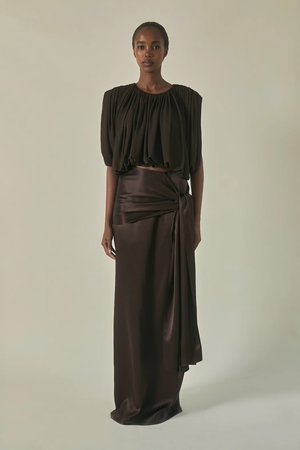 Mila Skirt in Tobacco - Image 3