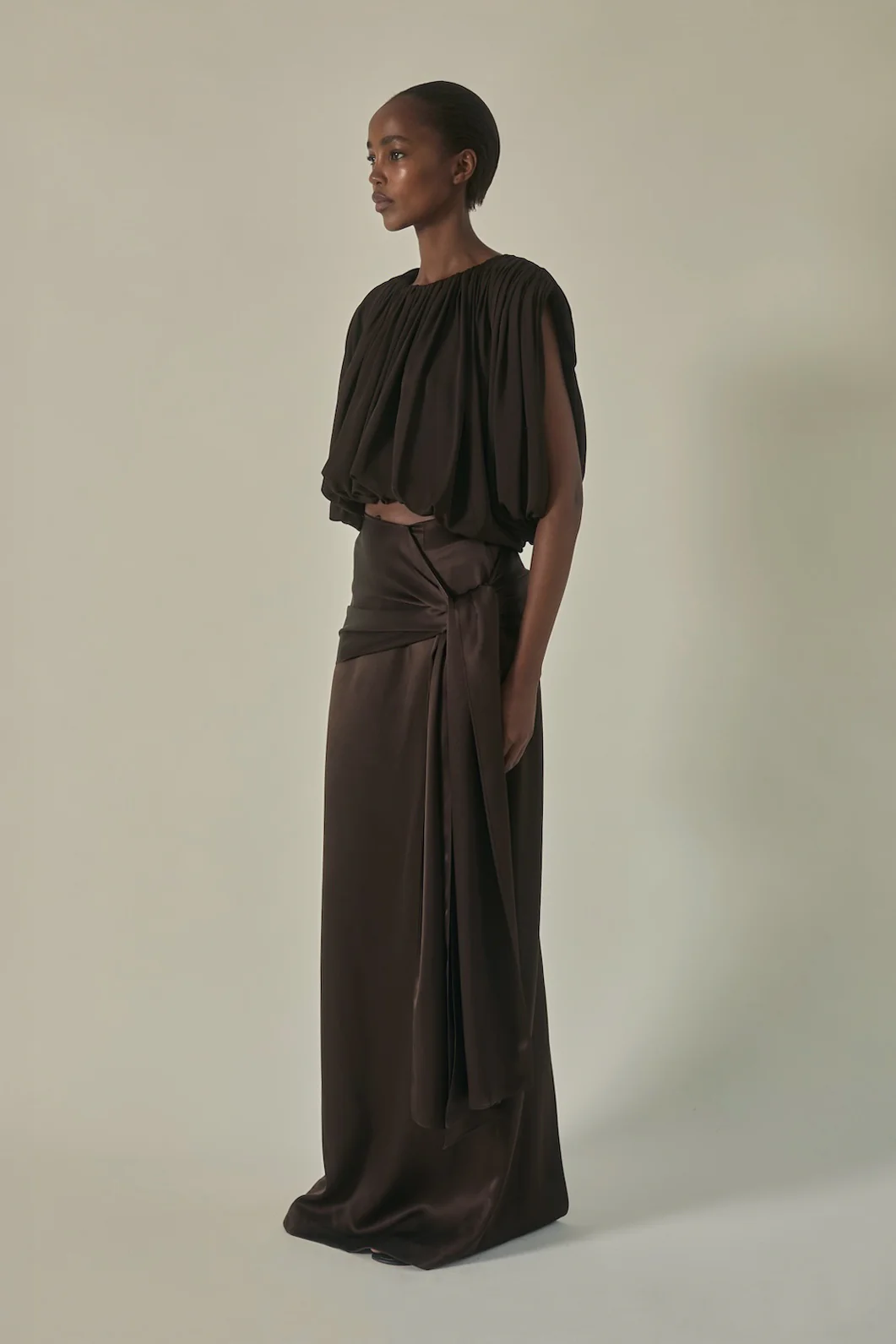 Mila Skirt in Tobacco - Image 4