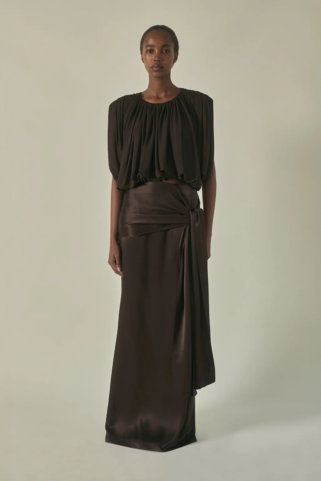 Mila Skirt in Tobacco - Image 7