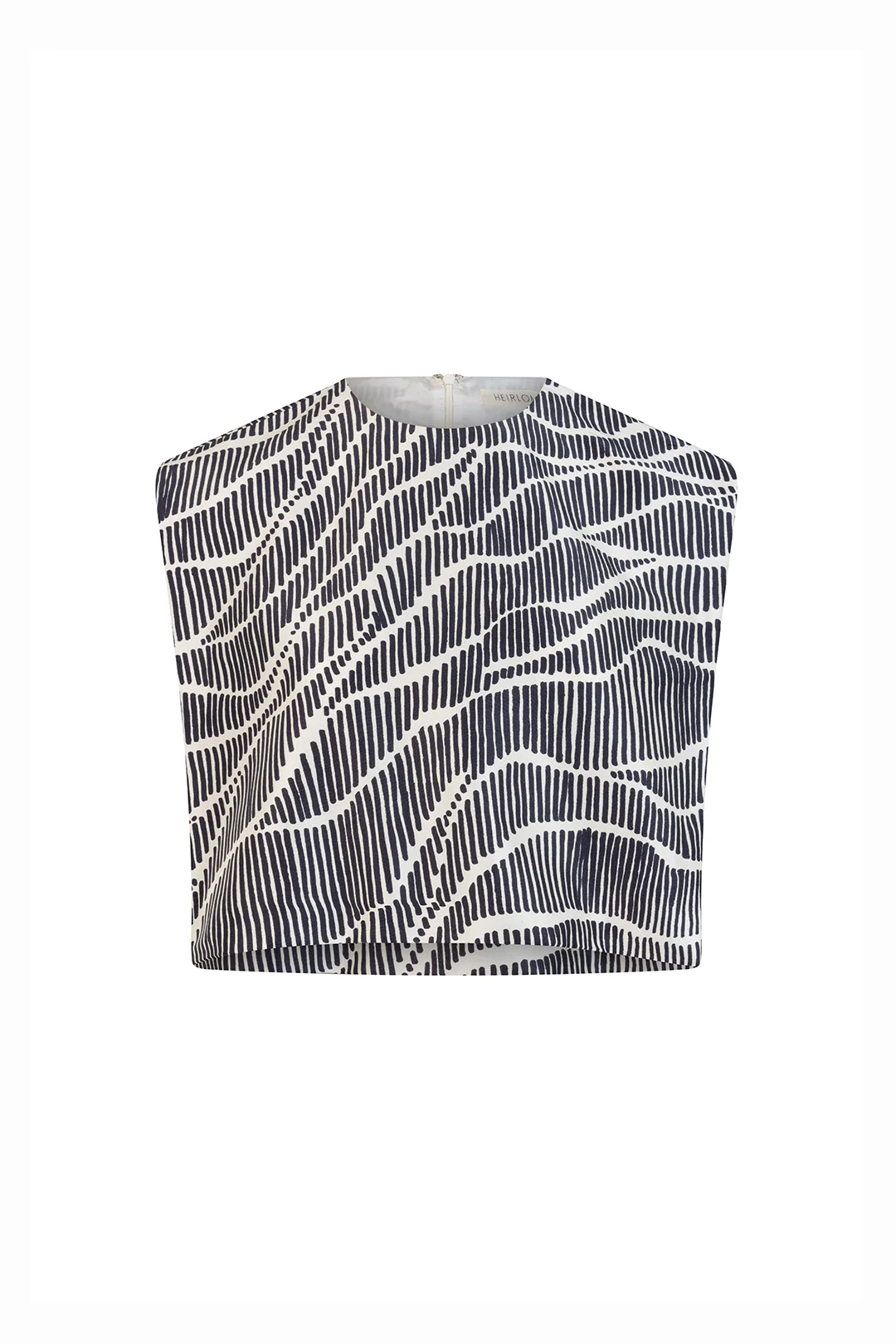 Milagros Top in Linear Print - Image 2