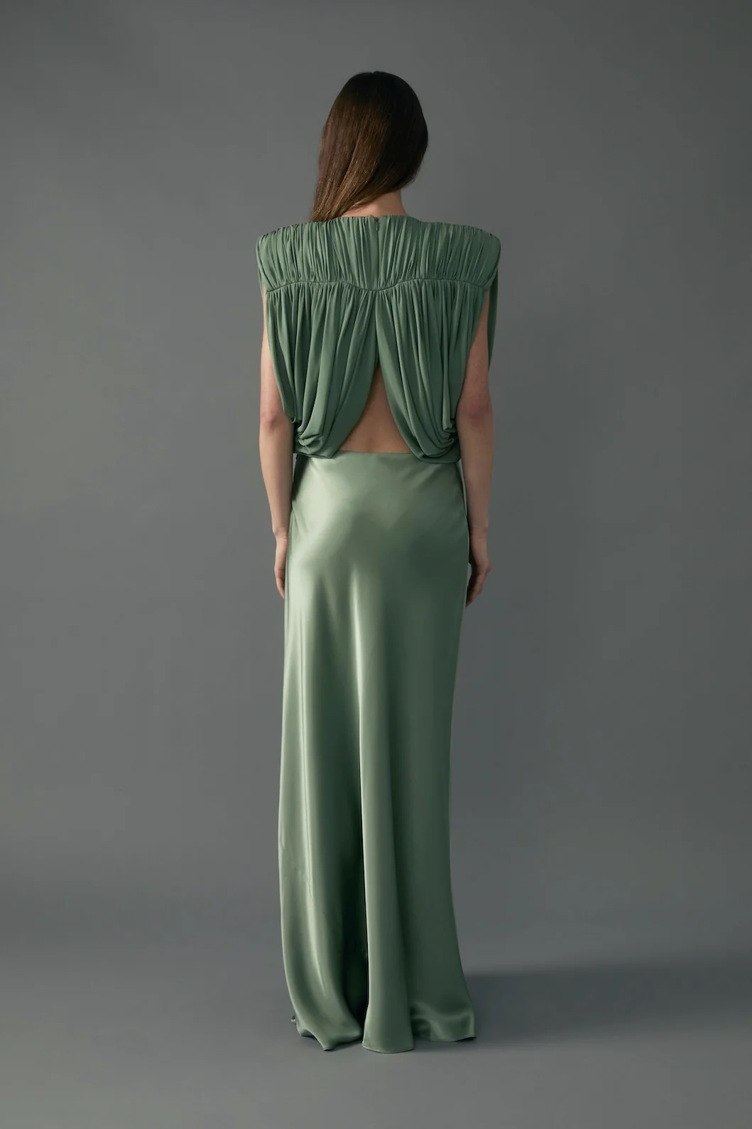 Perla Skirt in Eucalyptus - Image 4