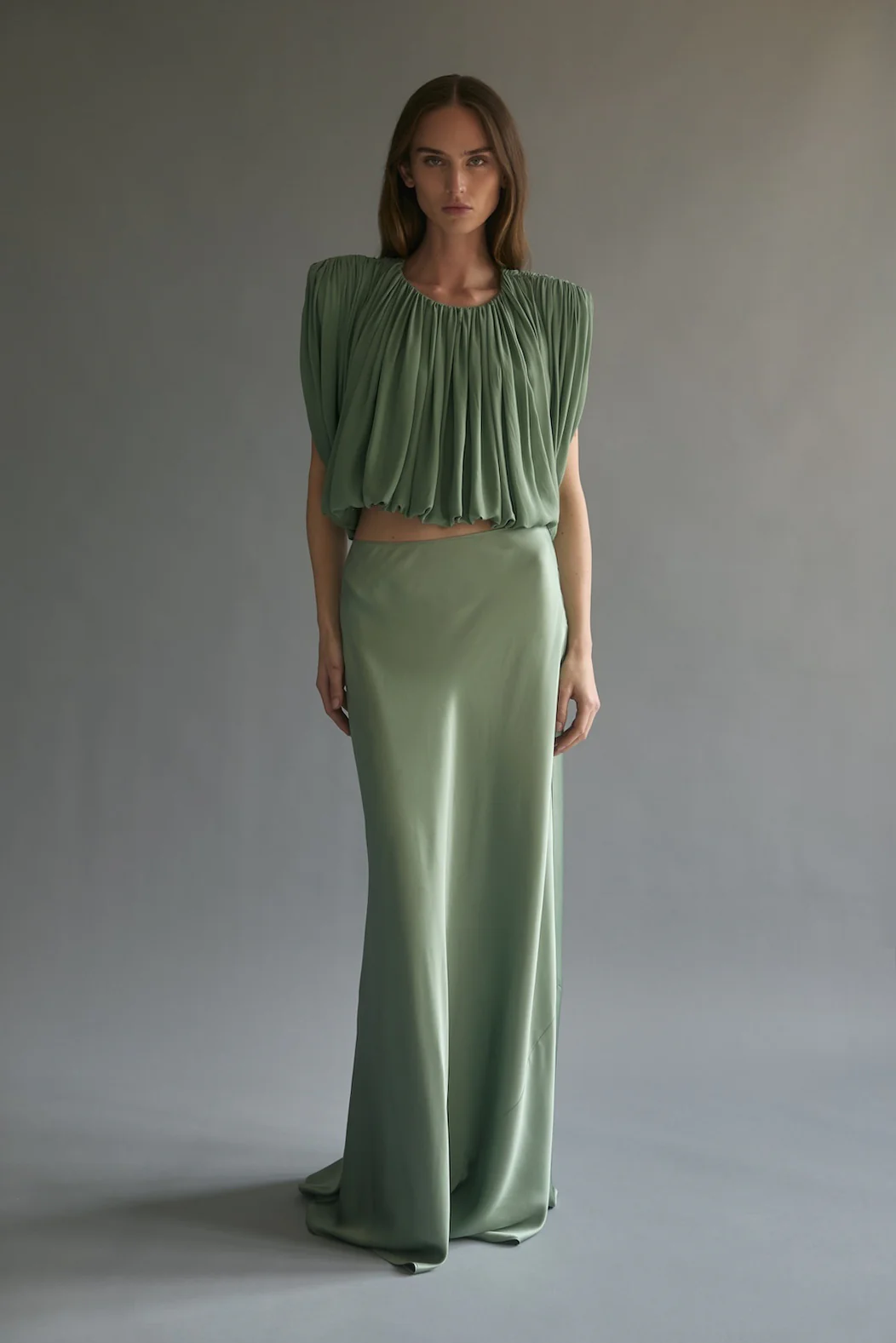 Perla Skirt in Eucalyptus - Image 5
