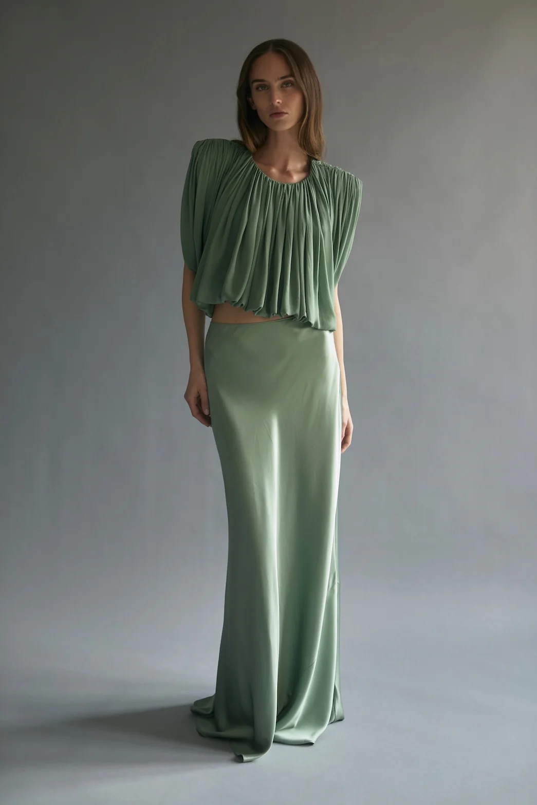 Perla Skirt in Eucalyptus - Image 6