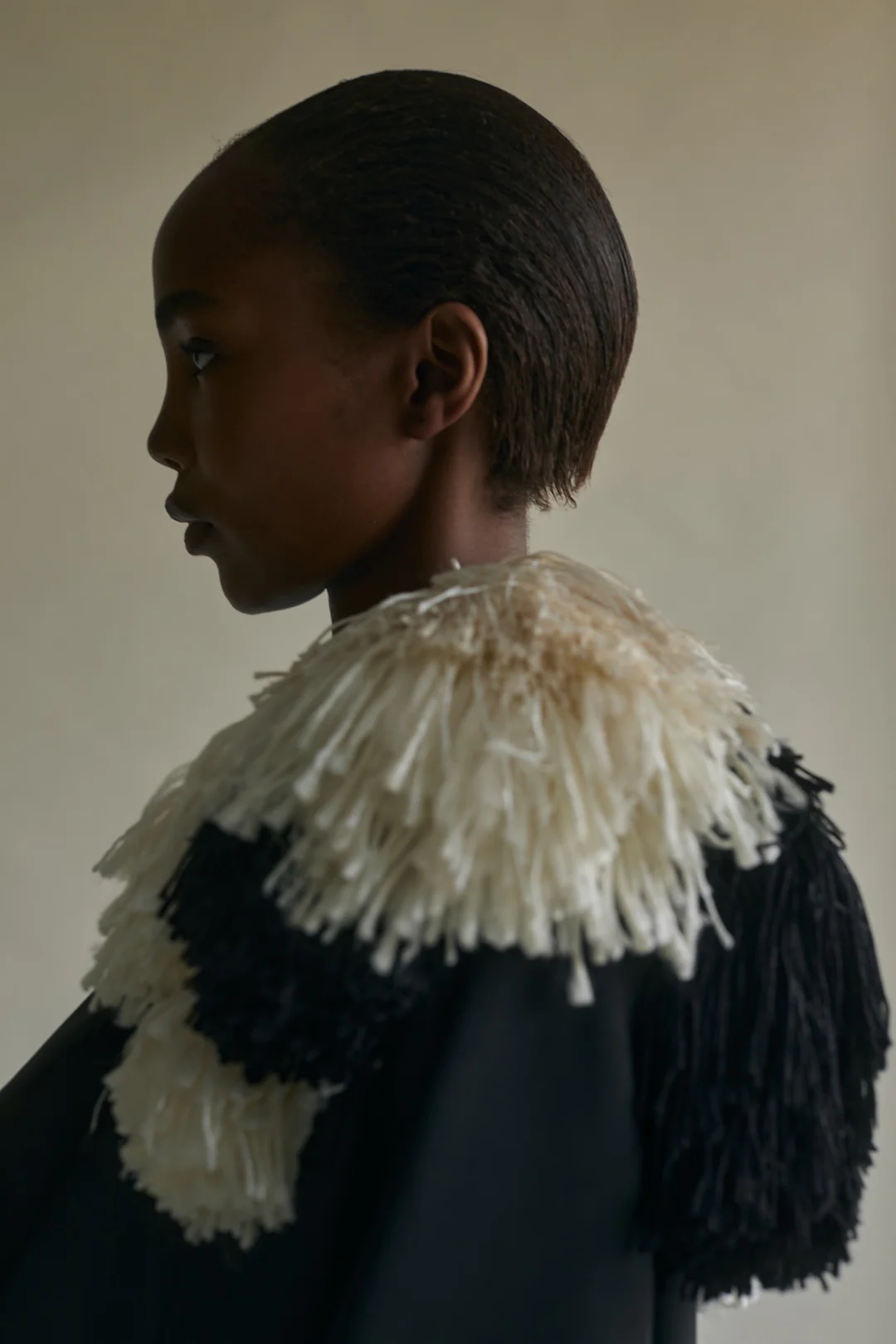Pom Pom Brooch in Ivory - Image 5