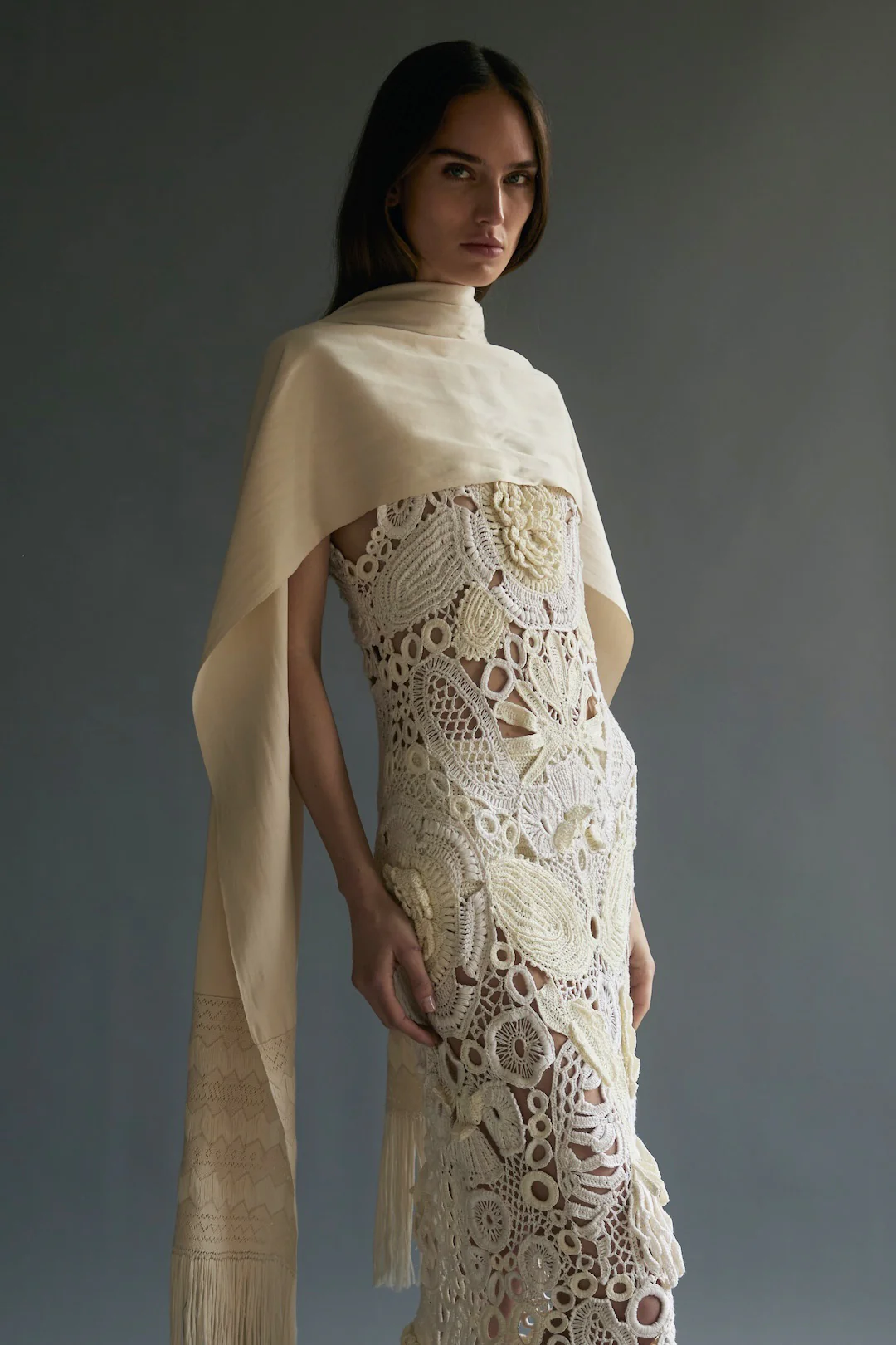 Rebozo by Arturo Estrada in Ivory - Image 5