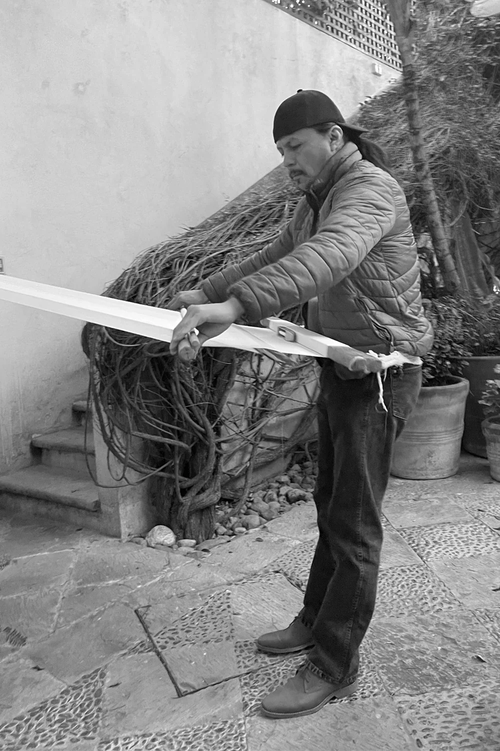 Rebozo by Arturo Estrada in Ivory - Image 9