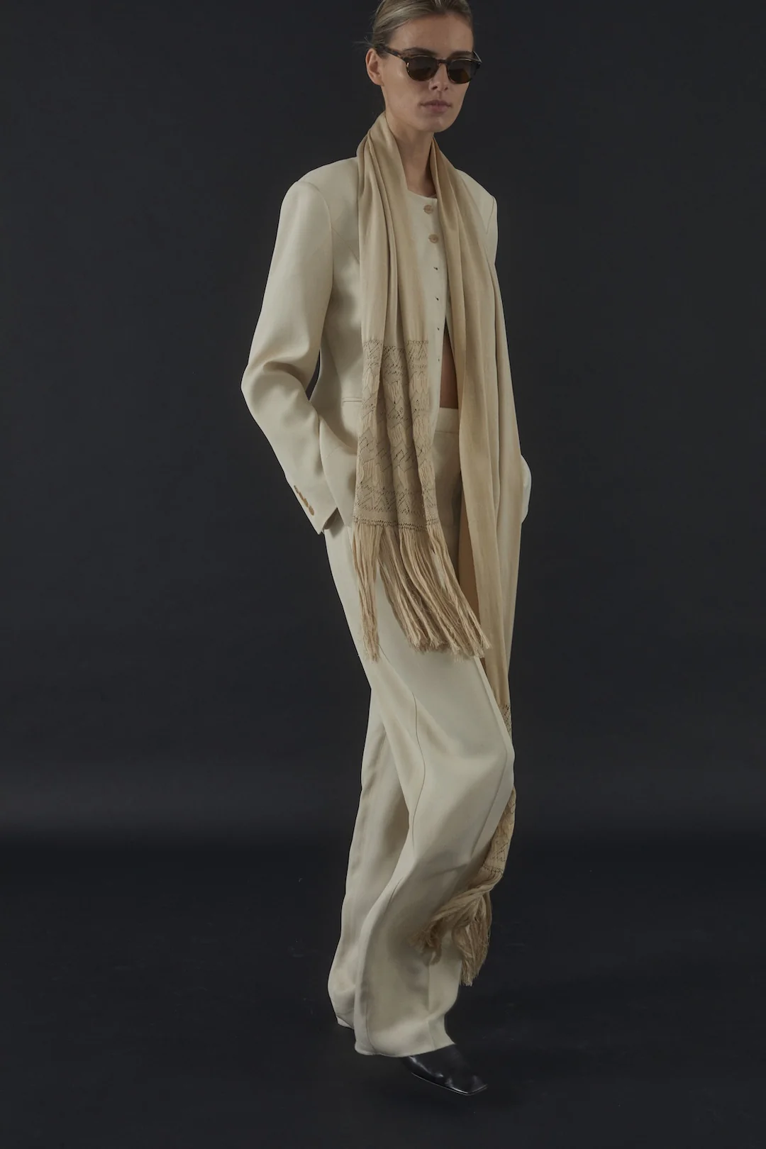Rebozo by Arturo Estrada in Beige - Image 4