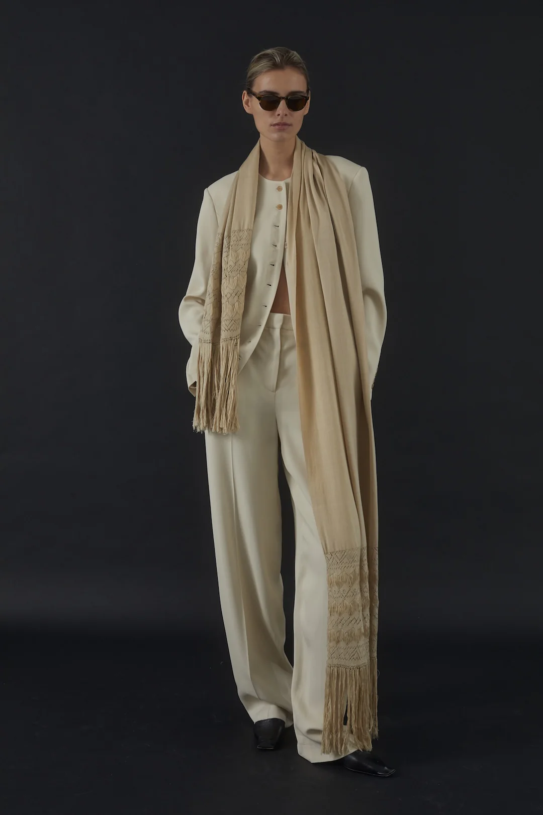 Rebozo by Arturo Estrada in Beige - Image 8