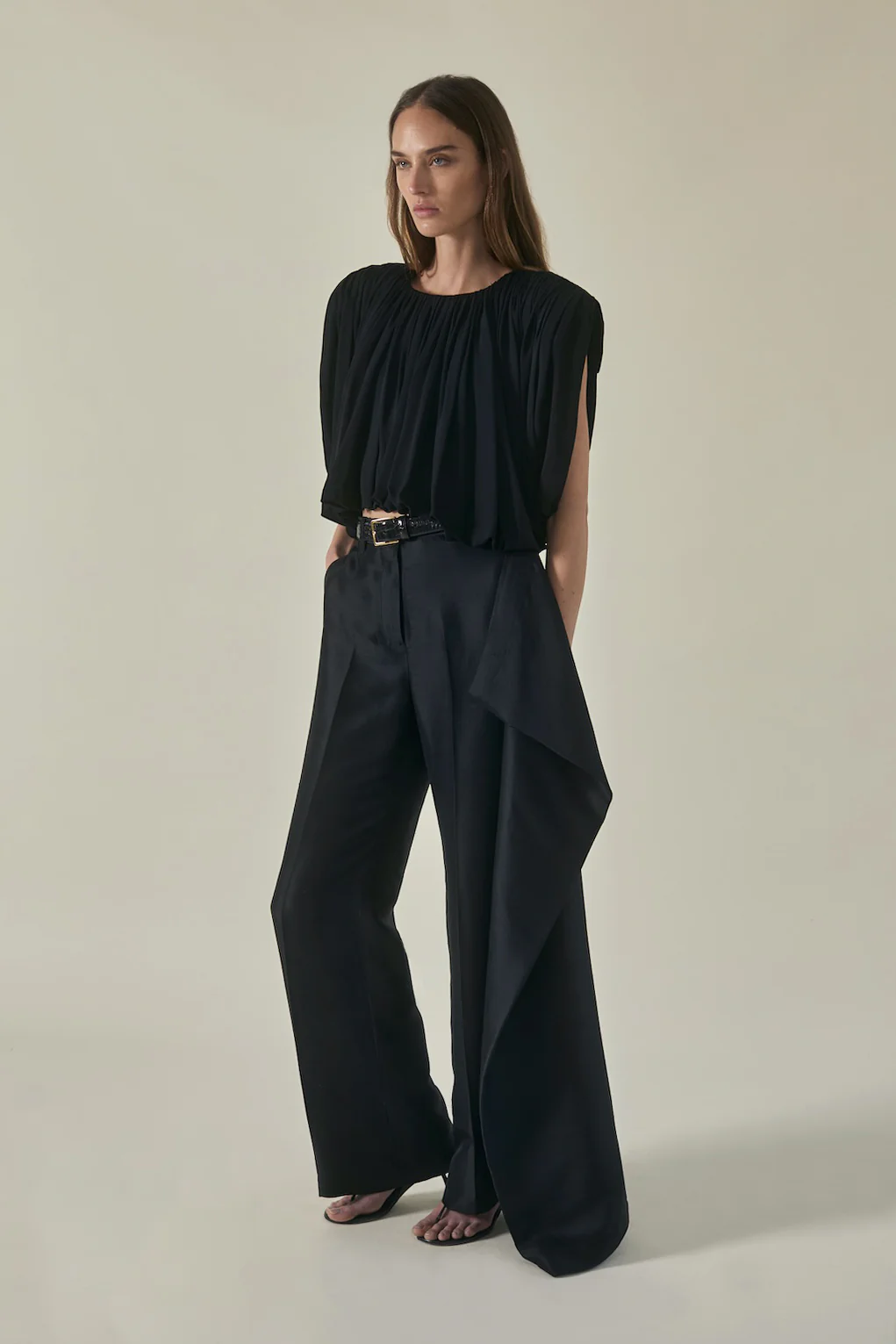 Renata Top in Black - Image 4