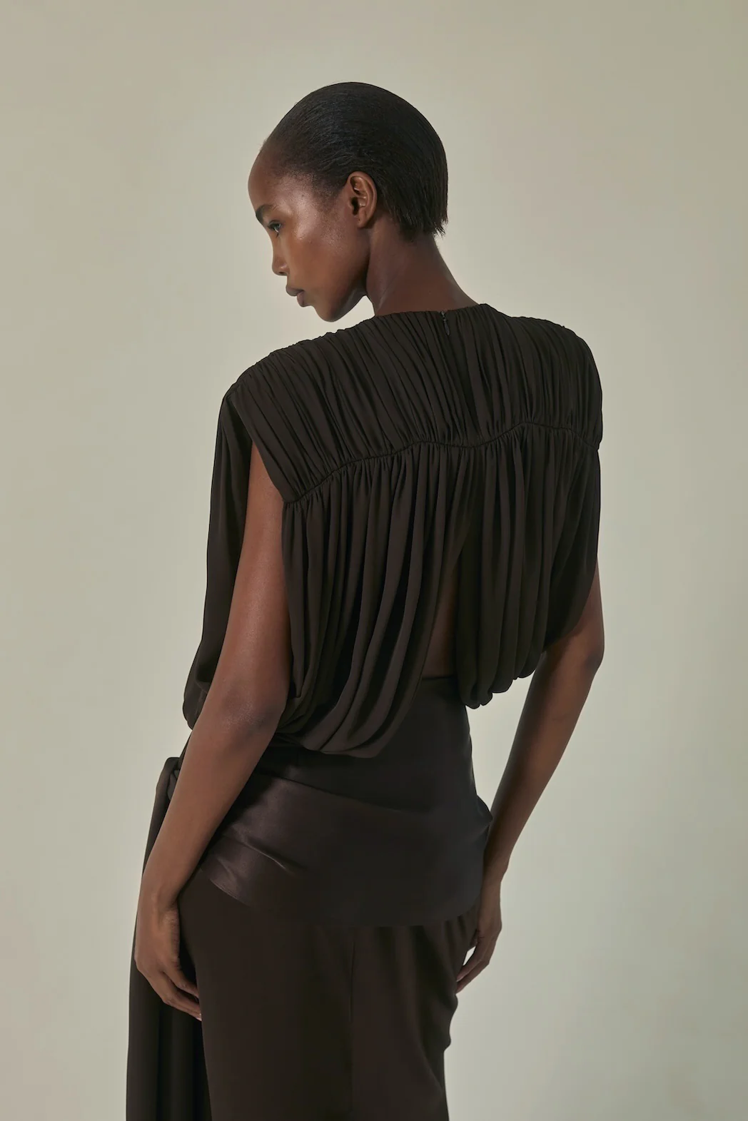 Renata Top in Tobacco