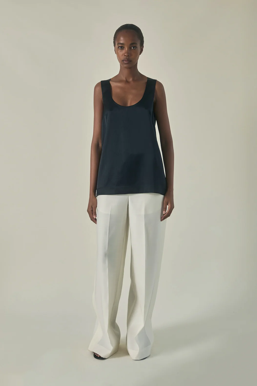 Valentina Trousers in Ivory - Image 3