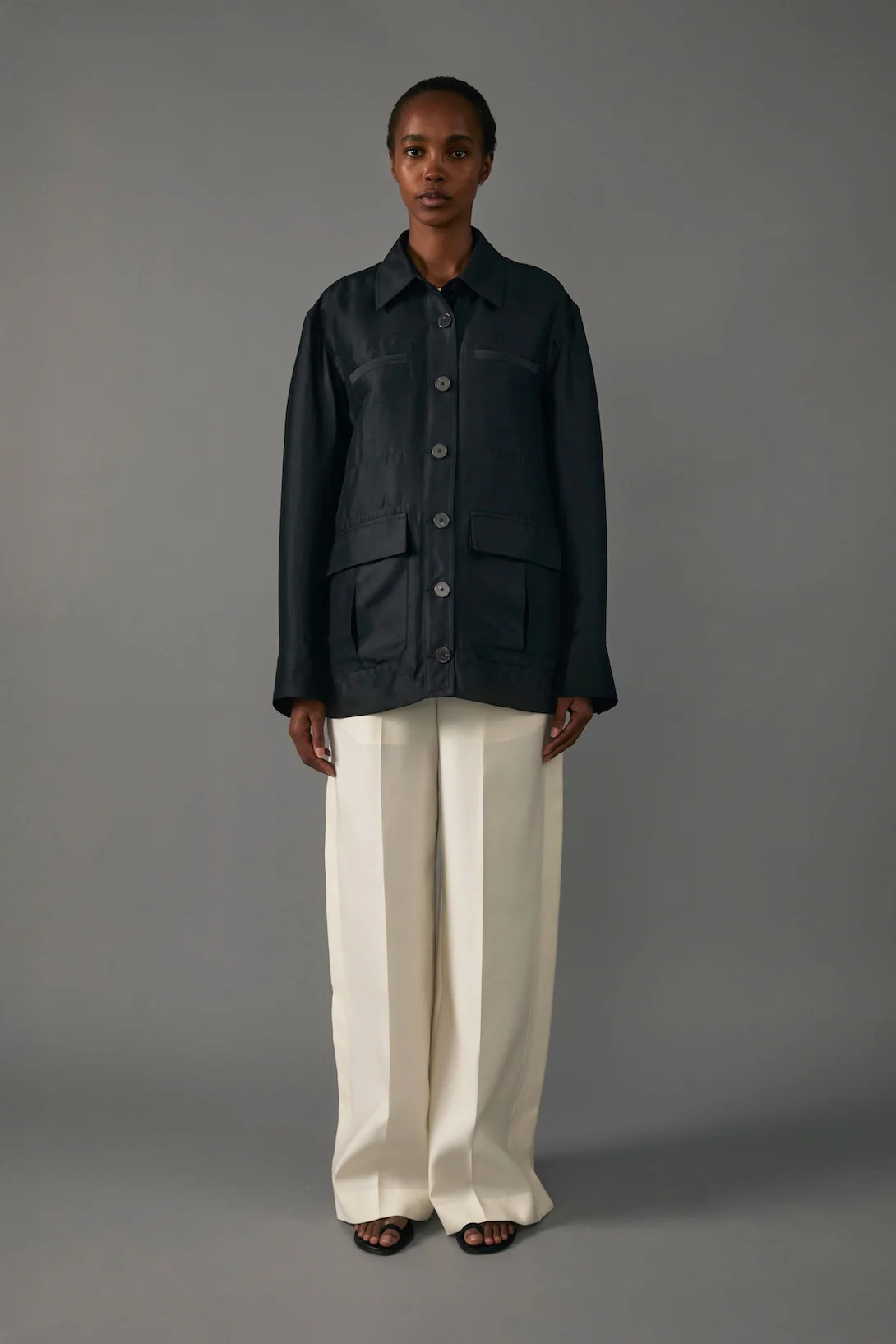 Valentina Trousers in Ivory - Image 7
