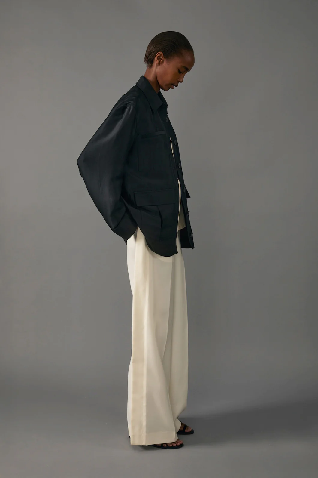 Valentina Trousers in Ivory - Image 8