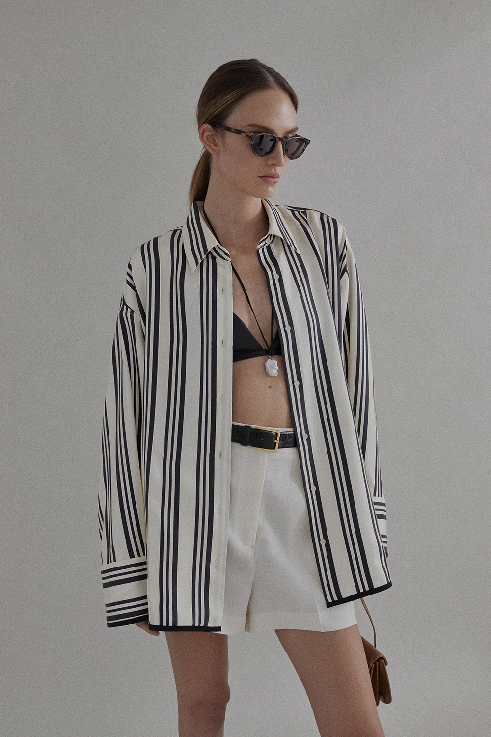 Vivi Shirt in Stripe - Image 4