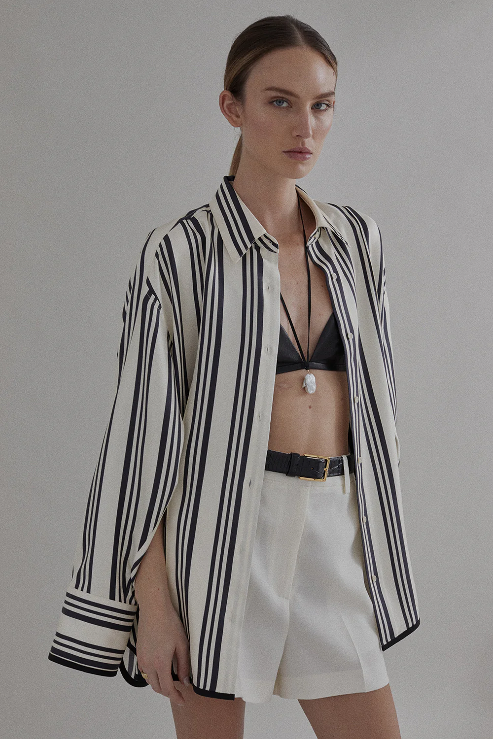 Vivi Shirt in Stripe - Image 8