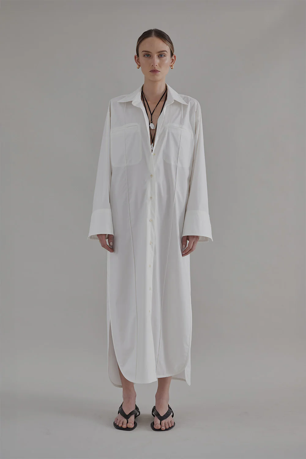 Viviana Dress in Poplin - Image 3